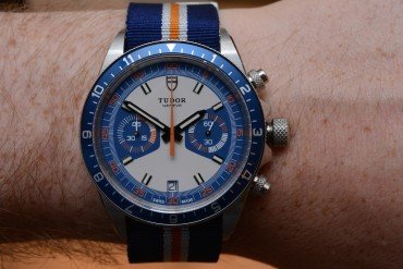 Tudor Heritage Chrono Blue