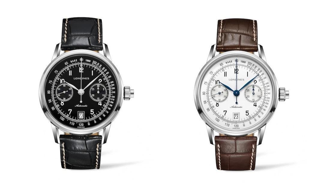 Longines Column-Wheel Single Push-Piece Chronograph