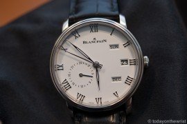 Baselworld 2016: Blancpain Годовой календарь GMT Villeret