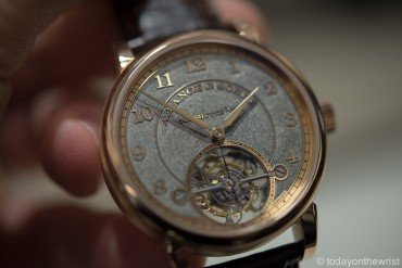 A. Lange & Söhne 1815 Tourbillon Handwerkskunst - живые фото