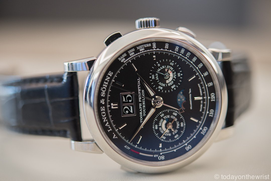 A lange shop datograph perpetual tourbillon