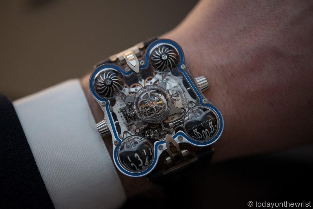 MB&F HM6-SV Space Pirate Platinum