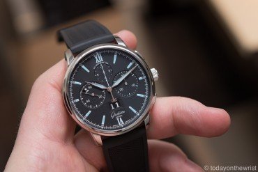 Glashütte Original Senator Chronograph Panorama Date в стальном корпусе