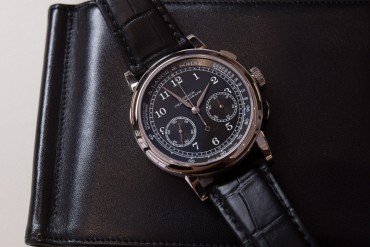 A.Lange & Söhne 1815 Chronograph с черным циферблатом