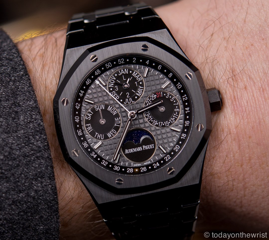 Audemars Piguet Royal Oak Perpetual Calendar Black Ceramic