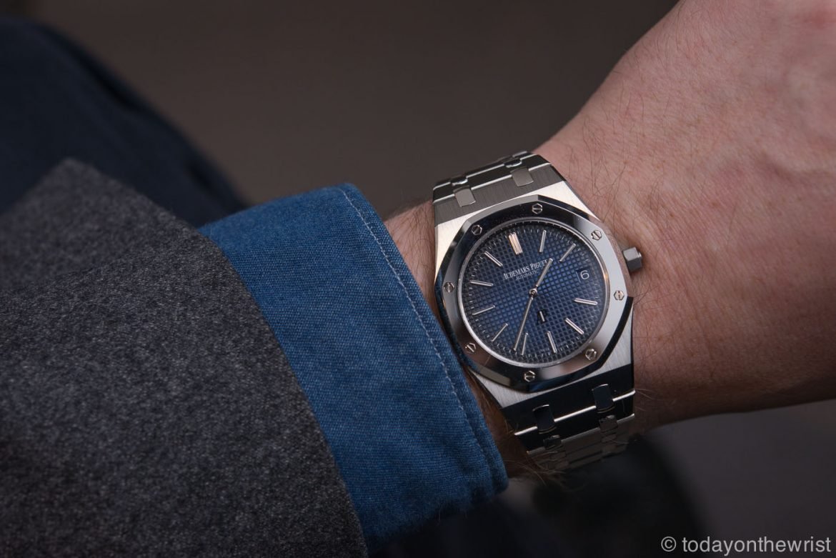 Audemars Piguet Royal Oak Jumbo 15202IP In Titanium And Platinum