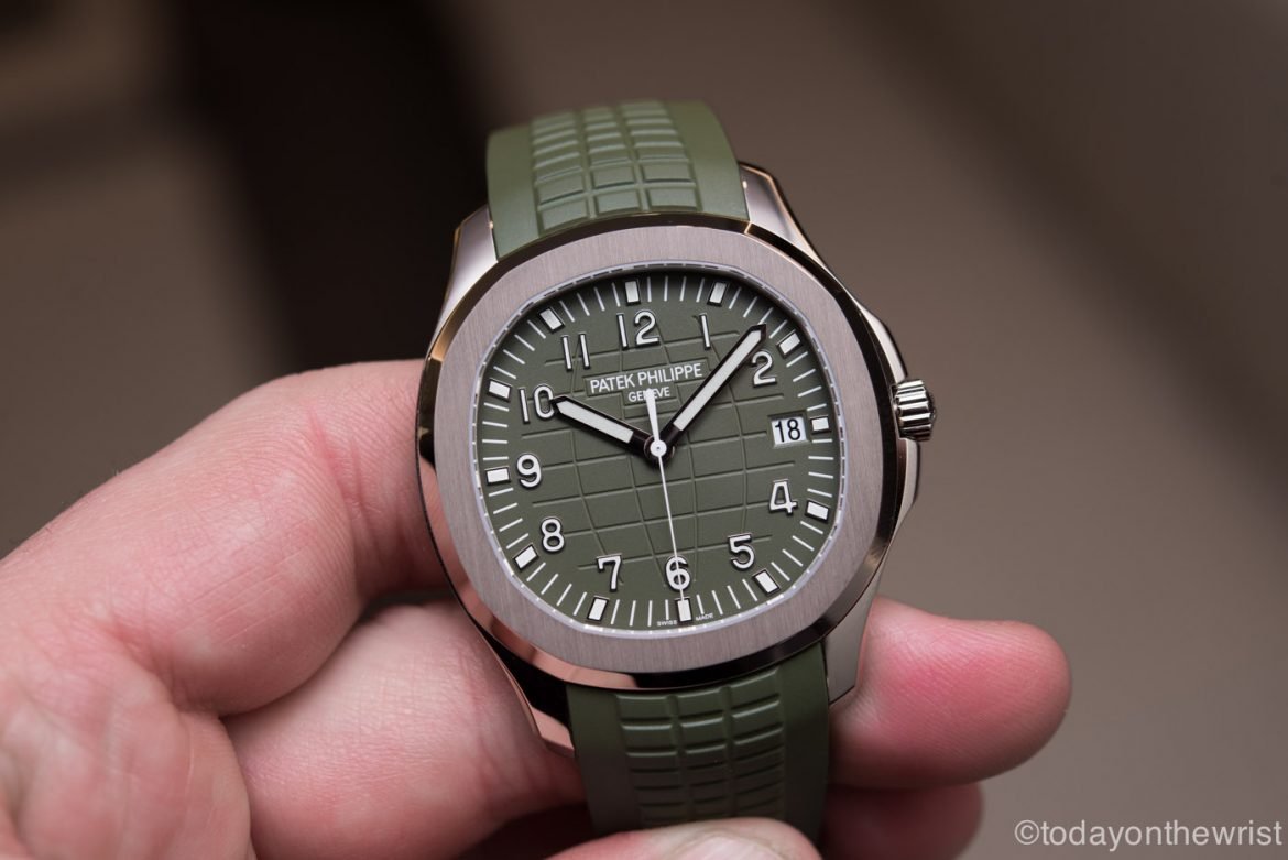 Patek Philippe Aquanaut 5168G Khaki green