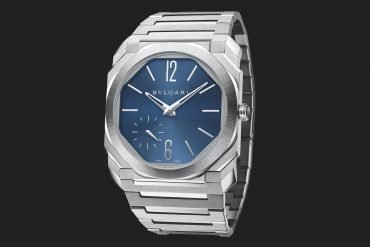 Bvlgari Octo Finissimo Automatic Steel с синим циферблатом