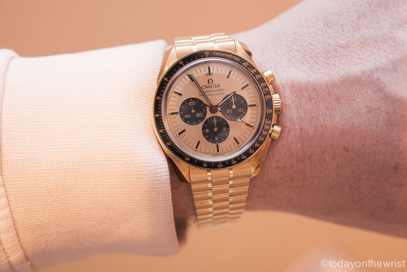 Omega Speedmaster Moonwatch Moonshine Gold