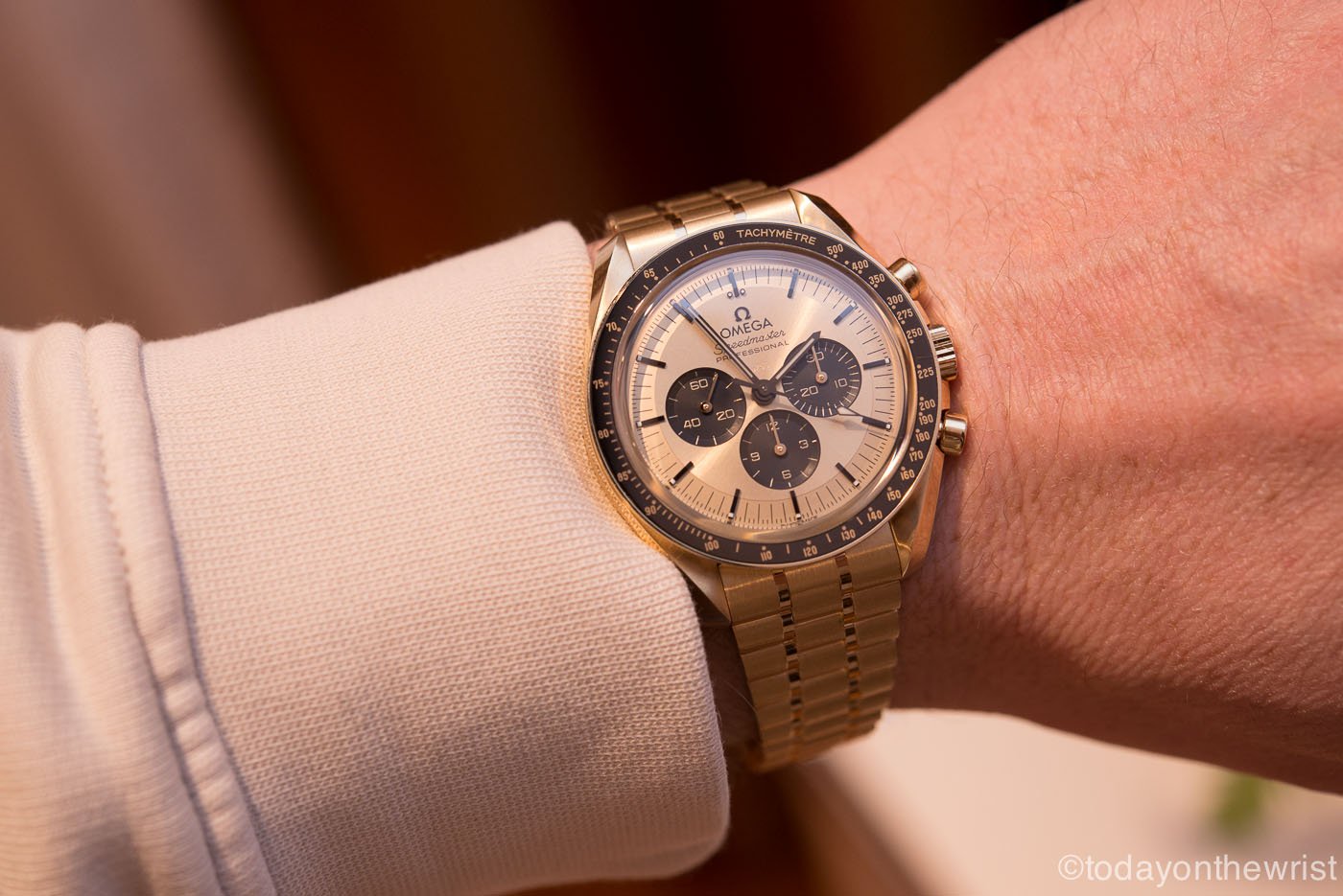 Omega Speedmaster Moonwatch Moonshine Gold