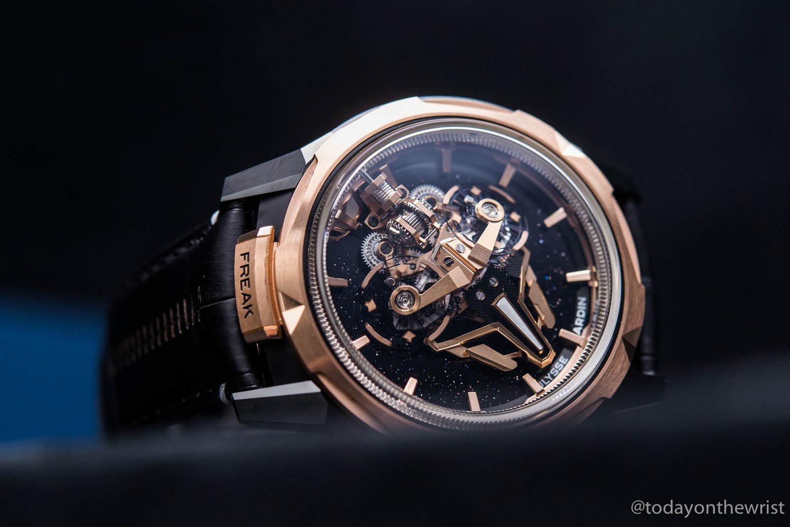 Ulysse Nardin Freak S a futuristic watch with a double oscillator