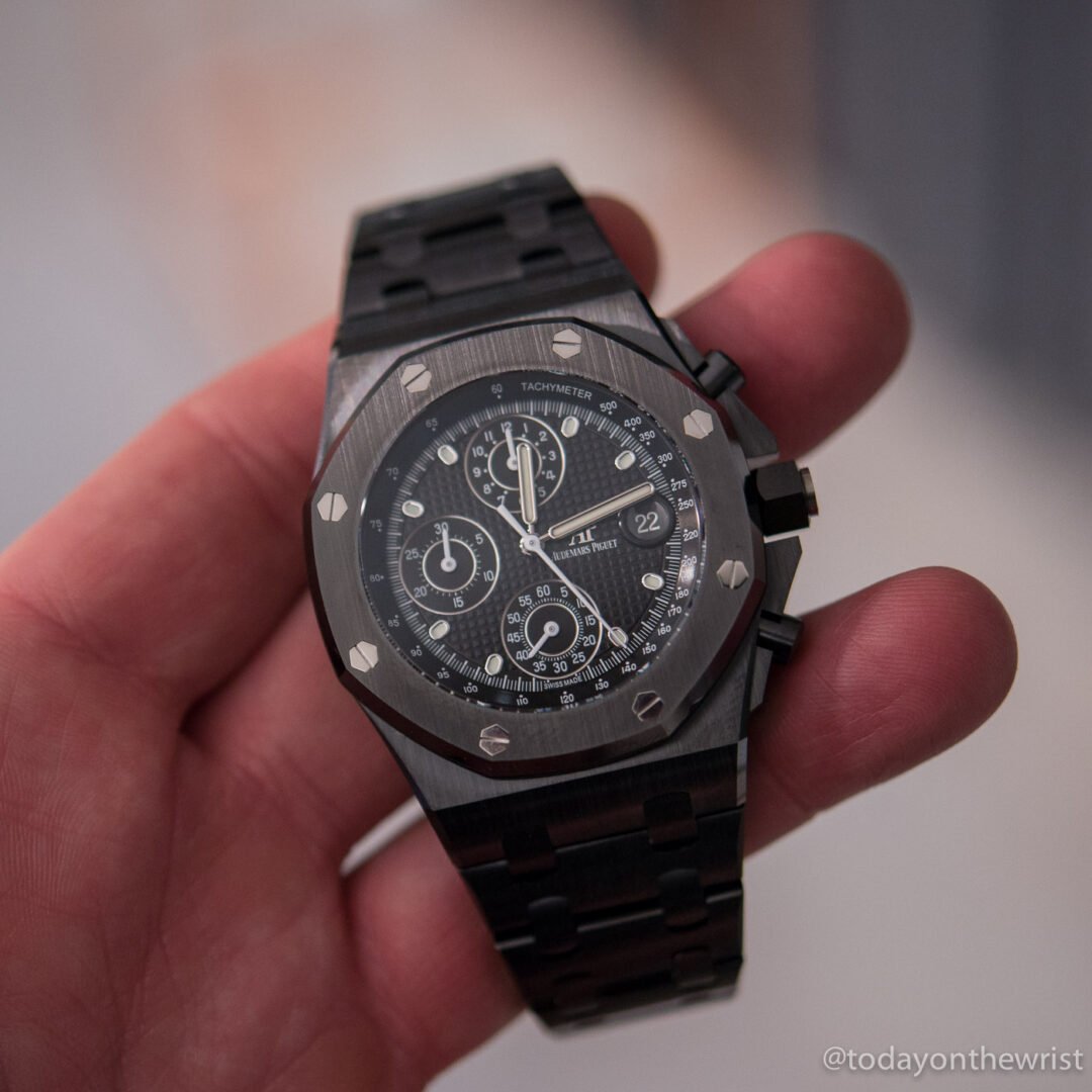 Audemars Piguet Royal Oak Offshore Chronograph in black ceramic