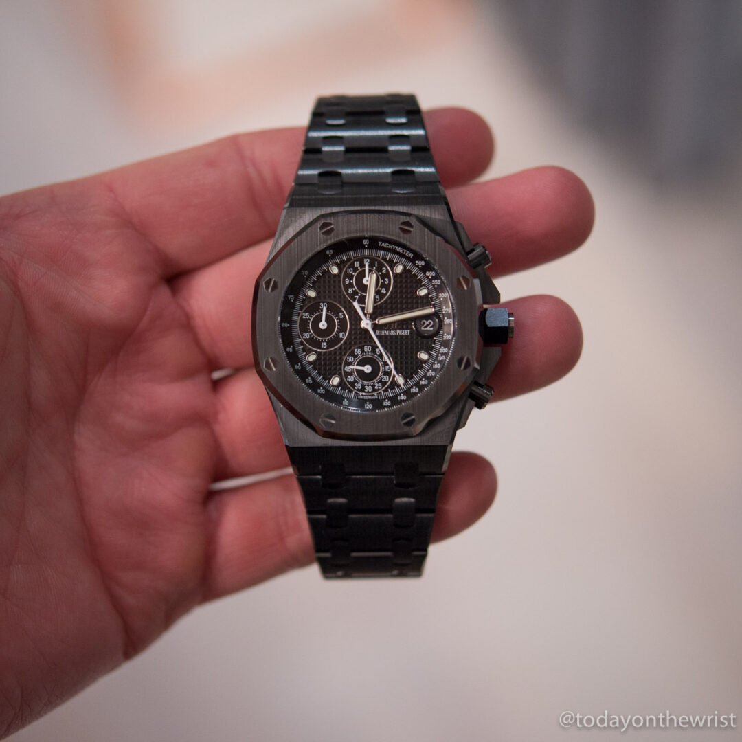 Audemars Piguet Royal Oak Offshore Chronograph in black ceramic