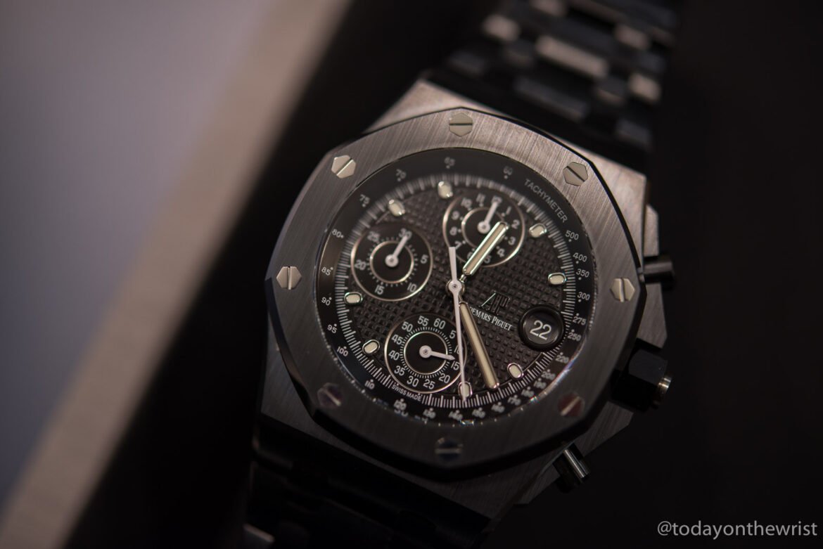 Audemars Piguet Royal Oak Offshore Chronograph in black ceramic