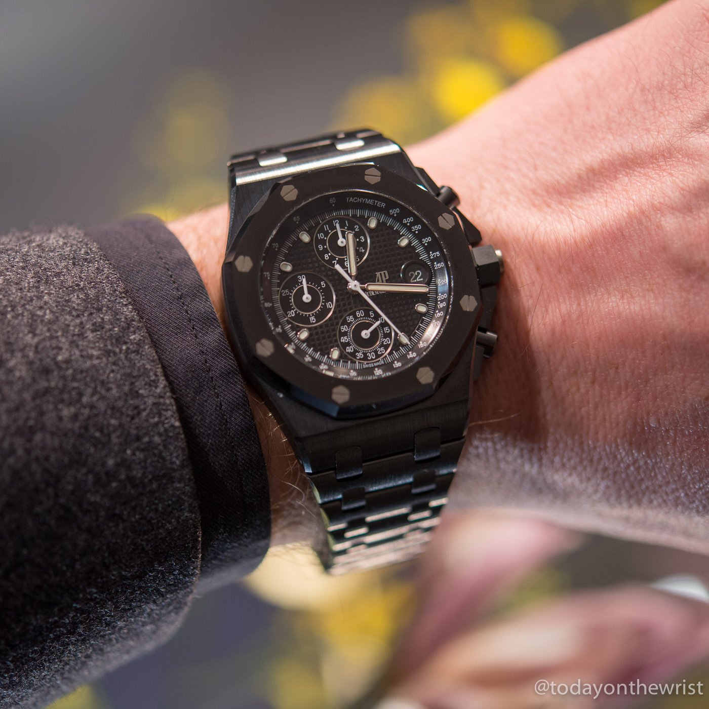 Audemars Piguet Royal Oak Offshore Chronograph in black ceramic