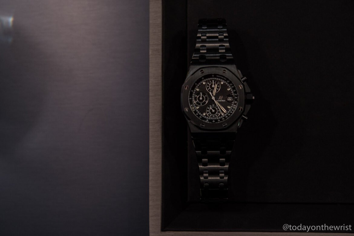 Audemars Piguet Royal Oak Offshore Chronograph in black ceramic