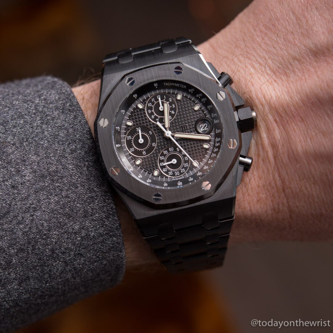 Audemars Piguet Royal Oak Offshore Chronograph in black ceramic