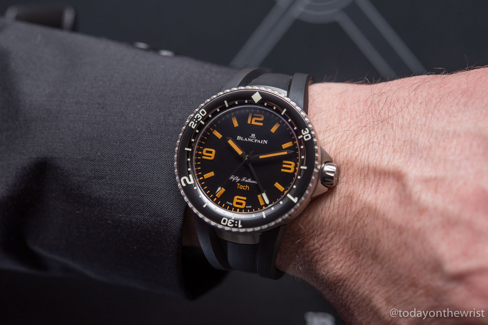 The new Blancpain Fifty Fathoms Tech Gombessa