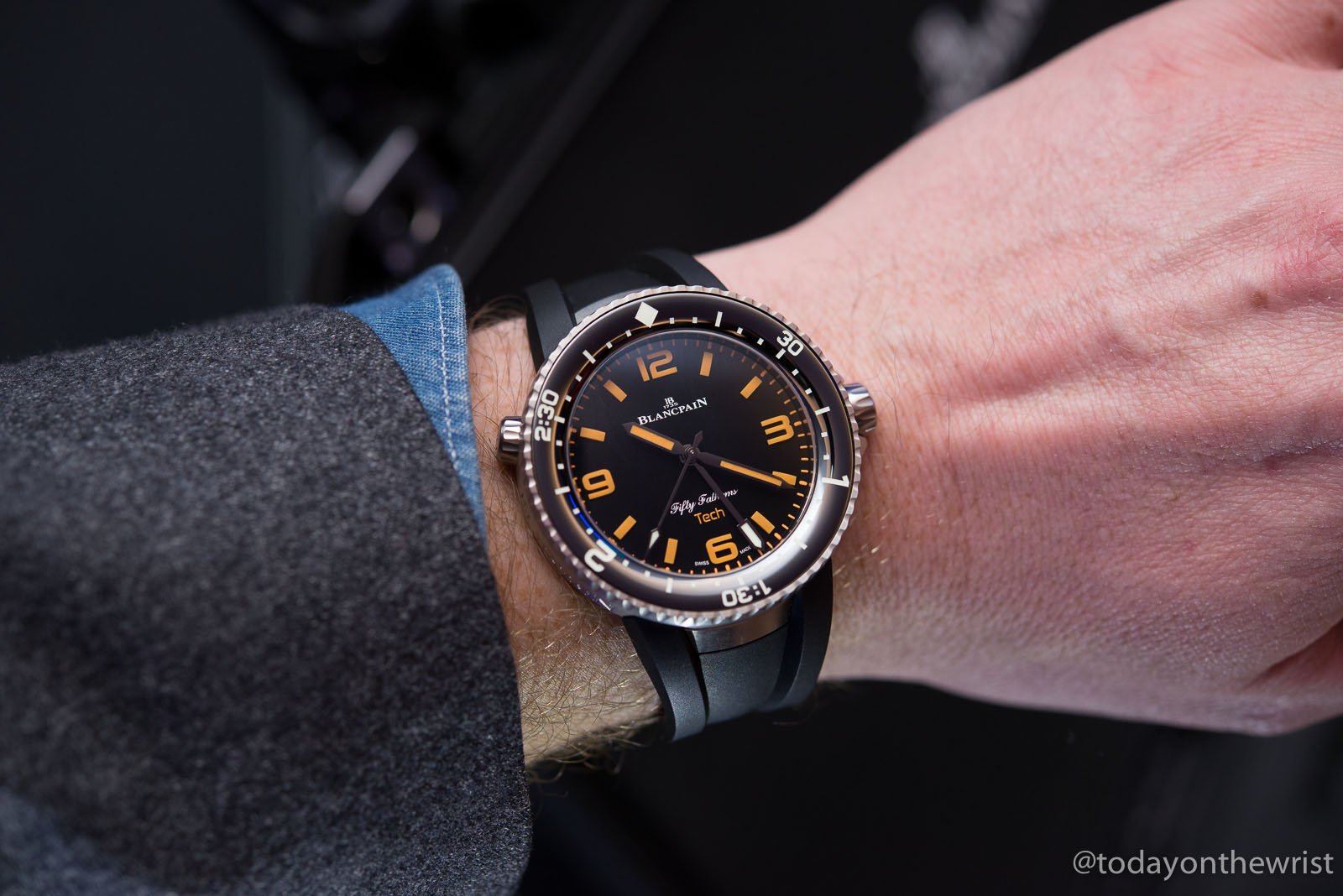 The new Blancpain Fifty Fathoms Tech Gombessa