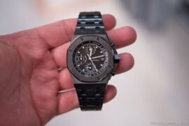 Audemars Piguet Royal Oak Offshore Chronograph in black ceramic