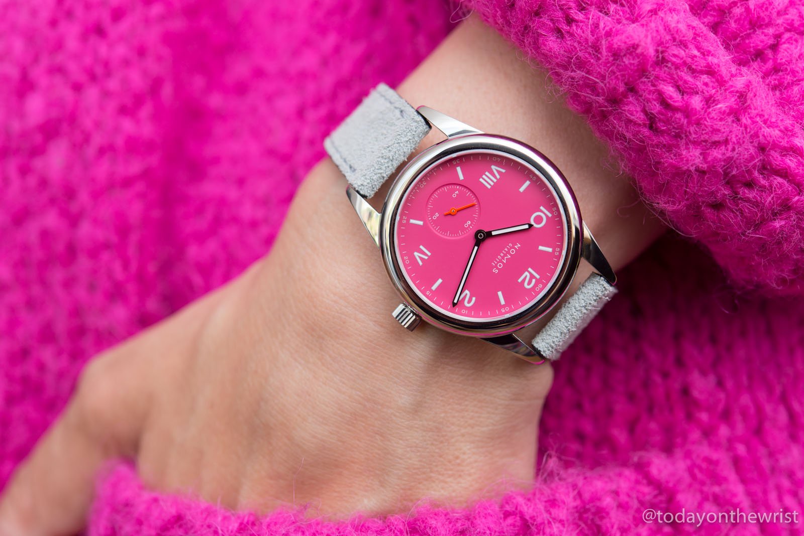 Spice up your outfit with the Nomos Club Campus Deep Pink Today