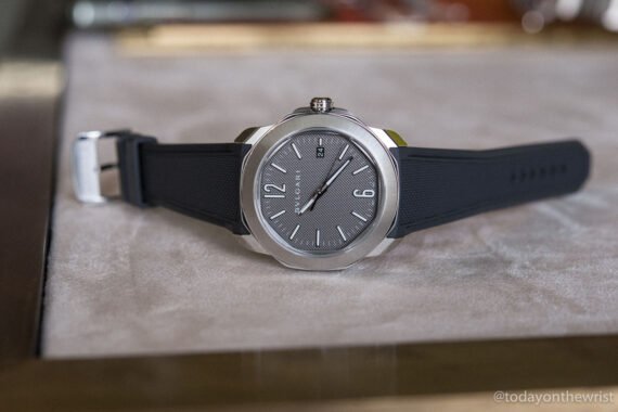 Bulgari Octo Roma Automatic with a grey dial