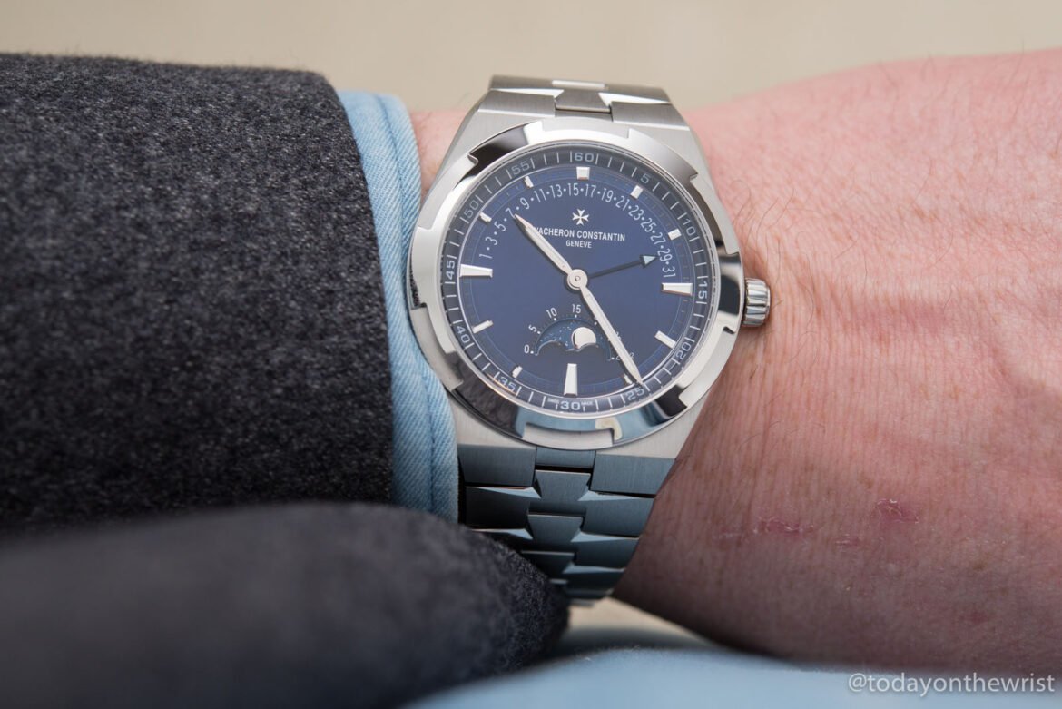 The new Vacheron Constantin Overseas Moon Phase Retrograde Date