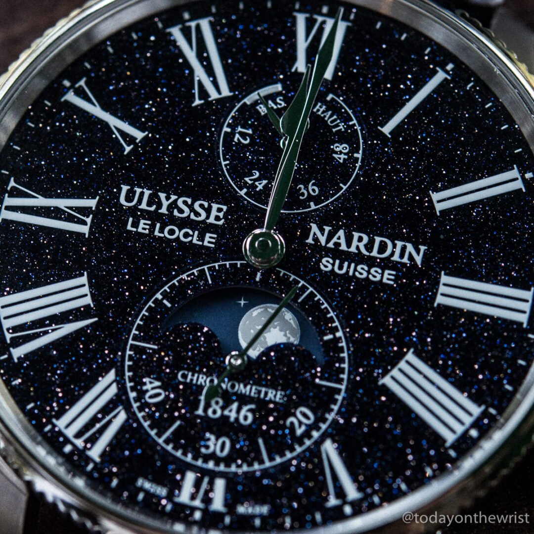 Ulysse Nardin Marine Torpilleur Moonphase Aventurine