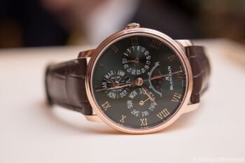 Blancpain Villeret Quantieme Perpetuel in green