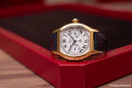 Cartier Prive Tortue Monopoussoir Chronograph