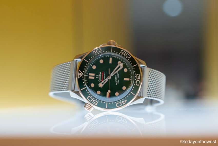 Omega Seamaster Diver 300m Titanium Bronze Gold