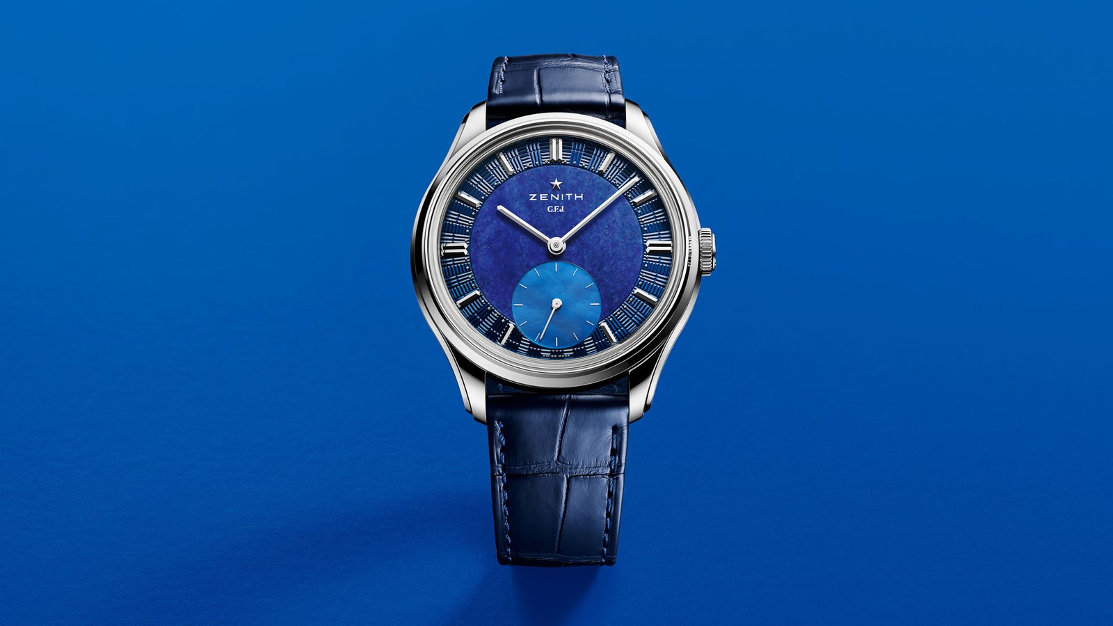Zenith G.F.J. Calibre 135 in platinum