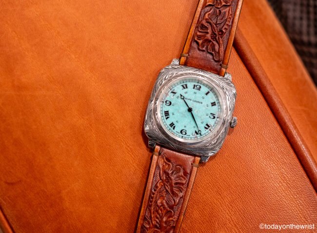 Ralph Lauren The American Western Watch Turquoise Dial