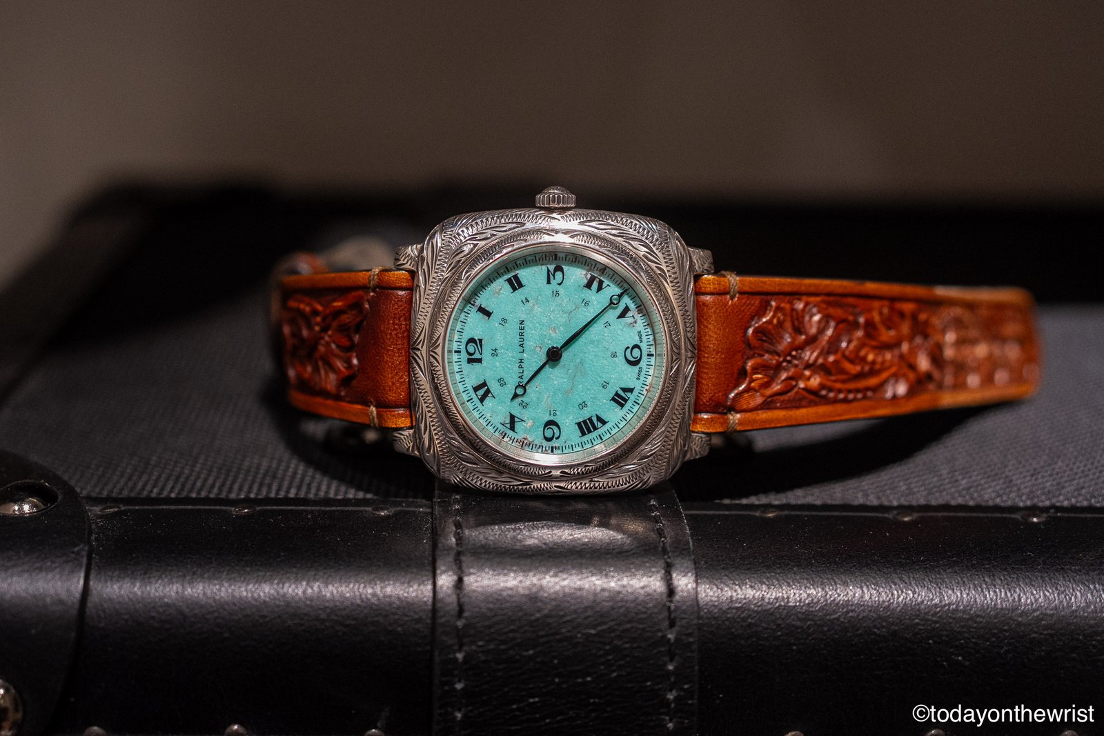 Ralph Lauren The American Western Watch Turquoise Dial