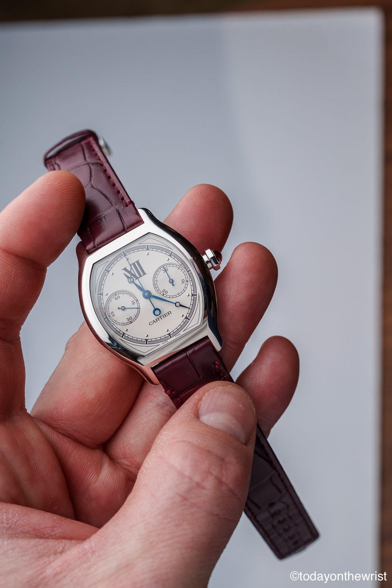 Cartier Privé Les Opus Tortue Chronographe Monopoussoir