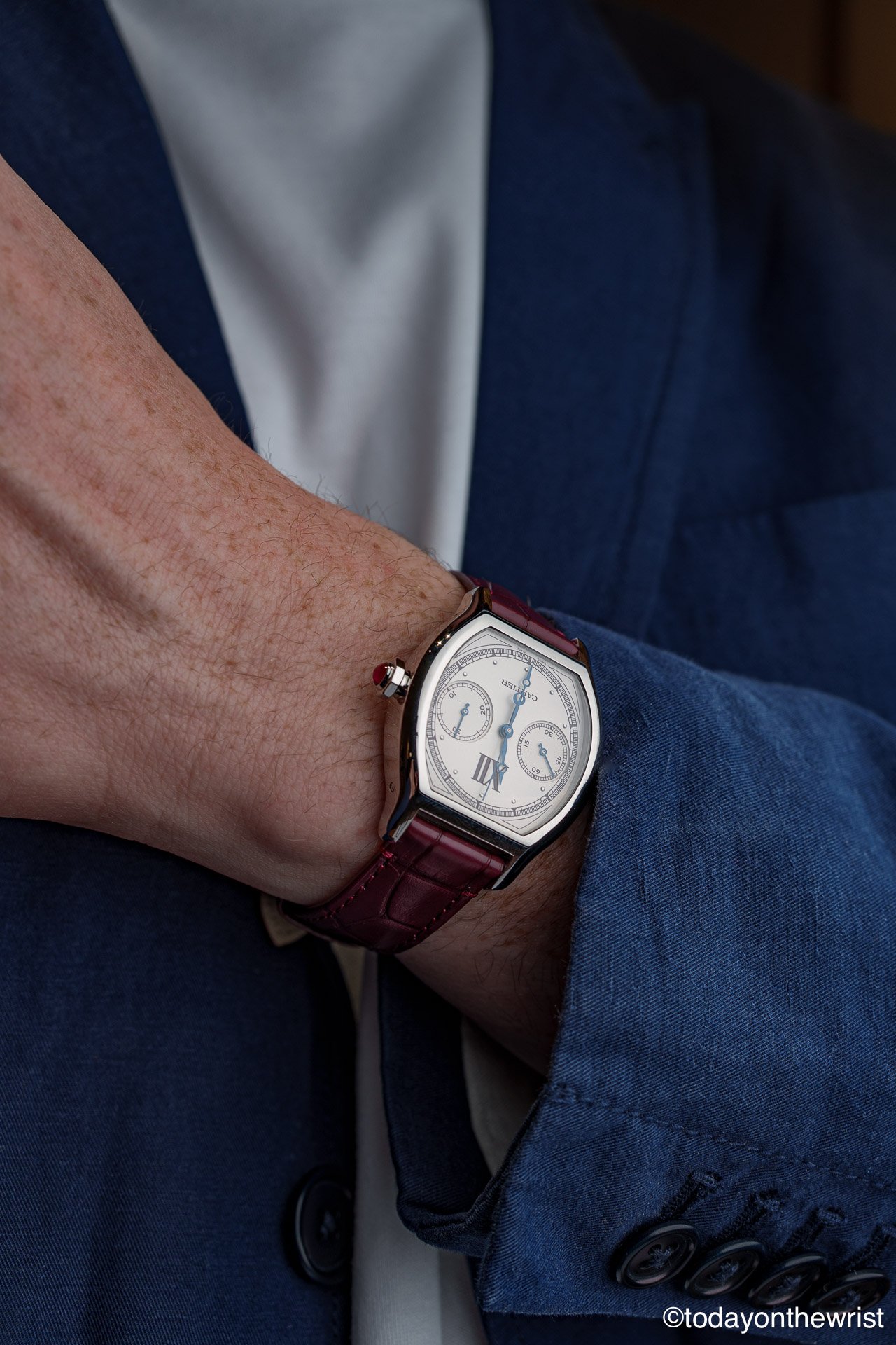 Cartier Privé Les Opus Tortue Chronographe Monopoussoir