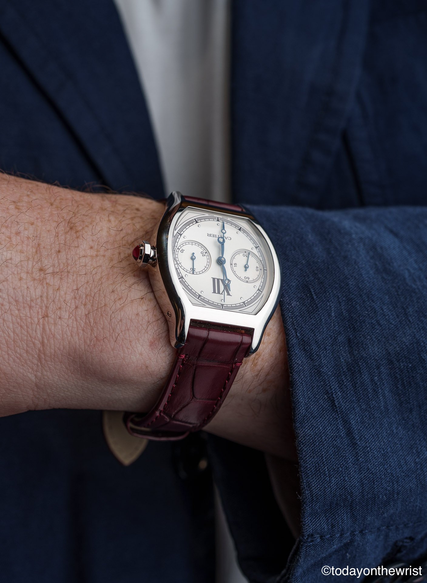 Cartier Privé Les Opus Tortue Chronographe Monopoussoir