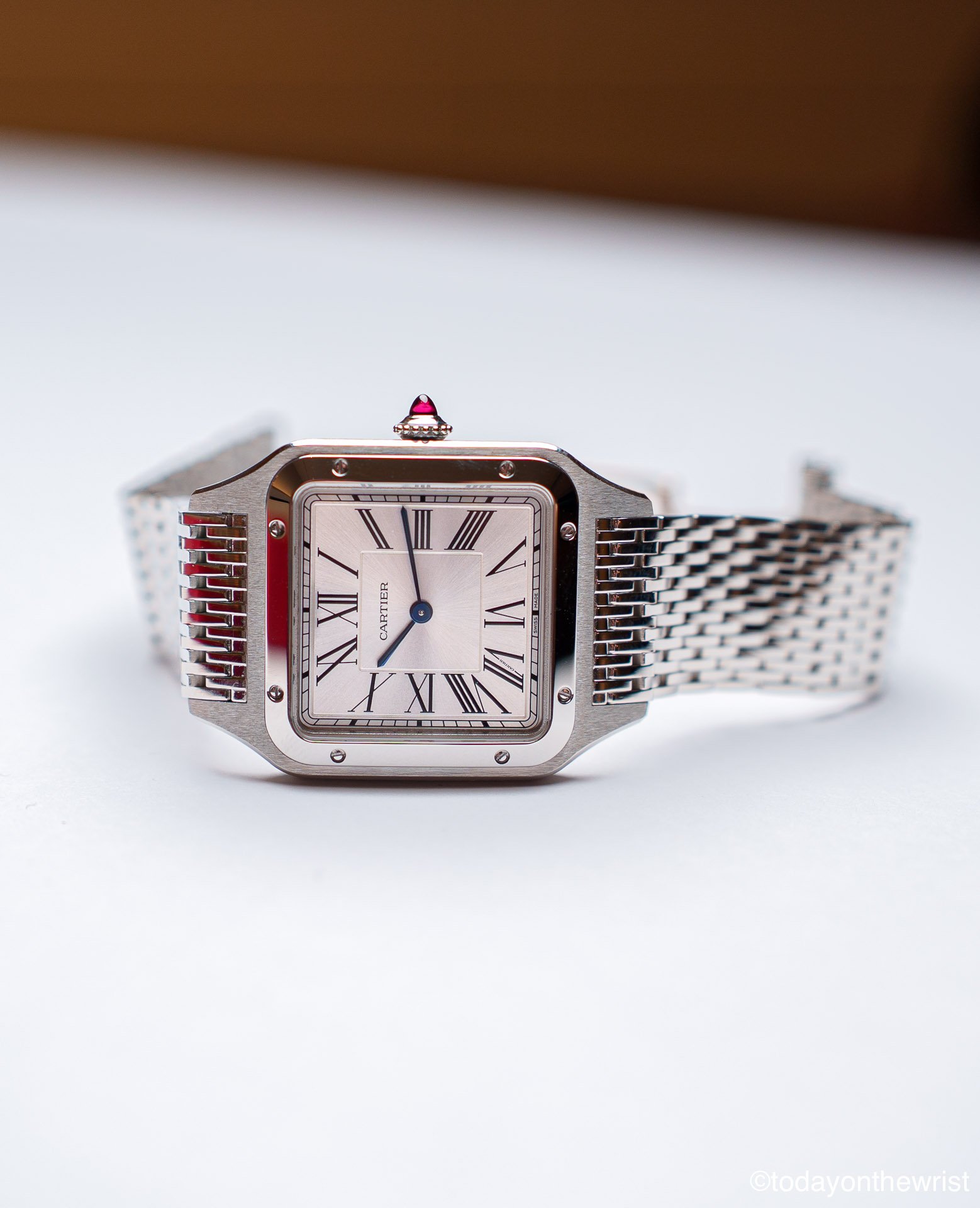 Cartier Santos-Dumont platinum