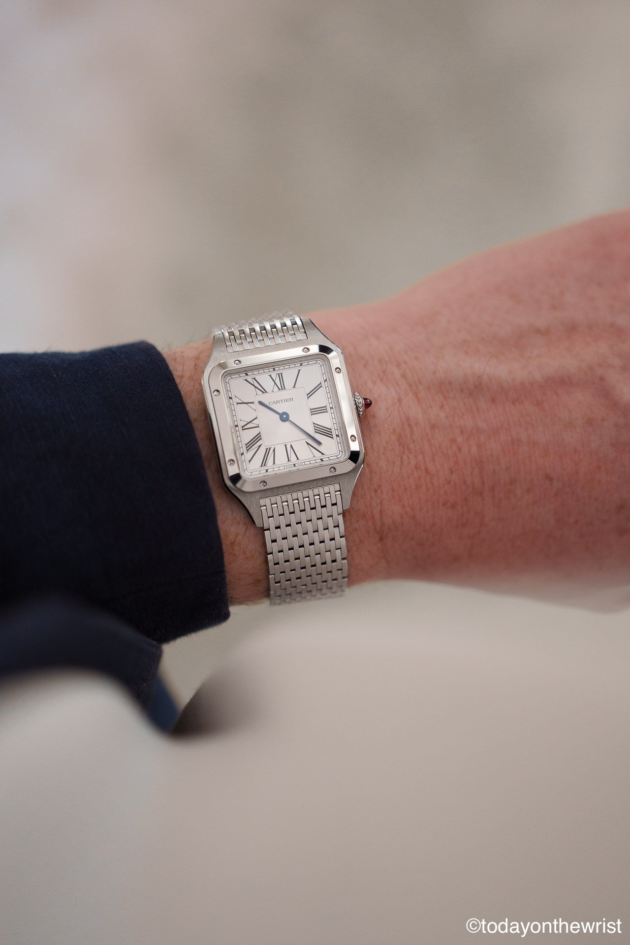 Cartier Santos-Dumont platinum