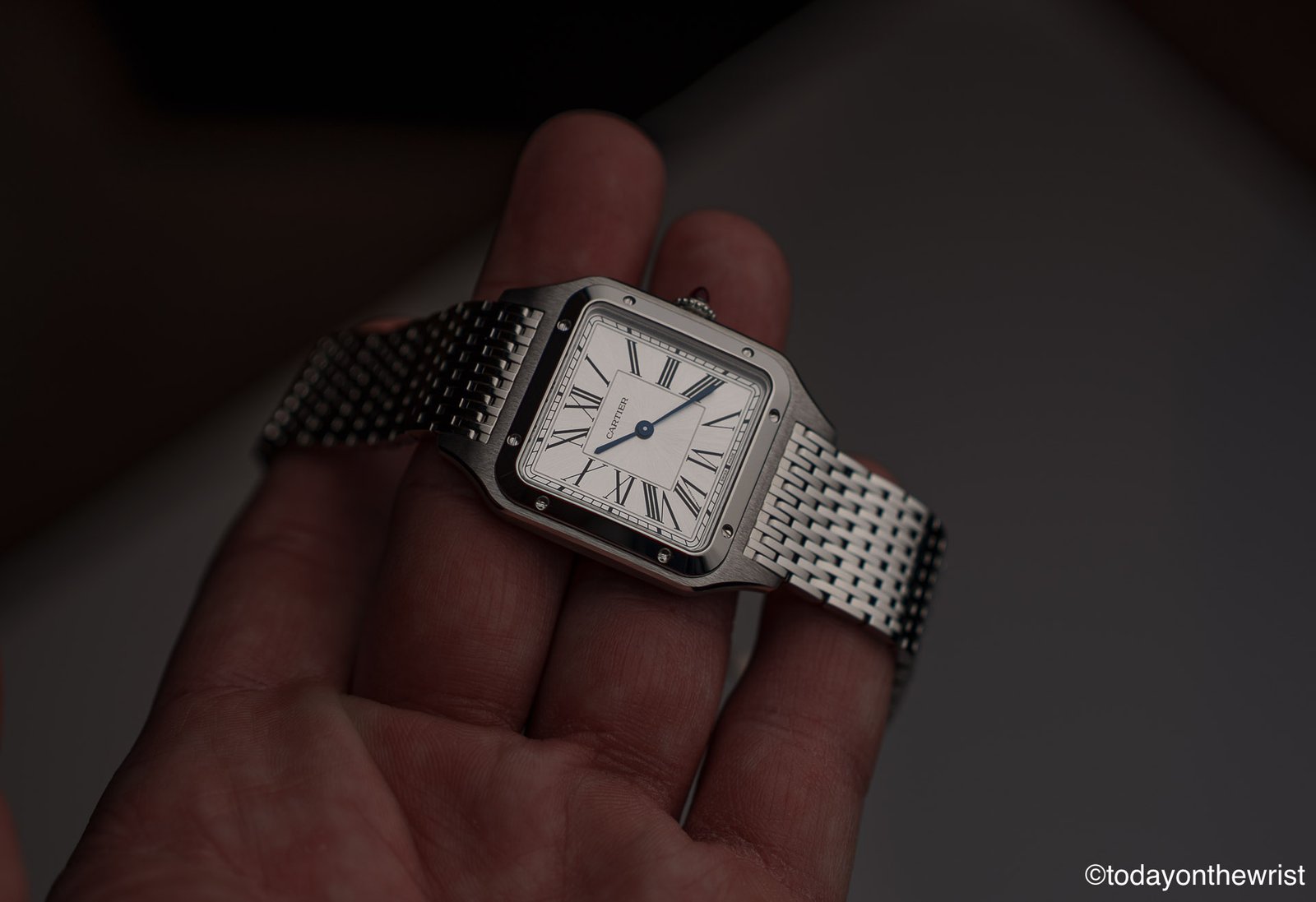 Cartier Santos-Dumont platinum