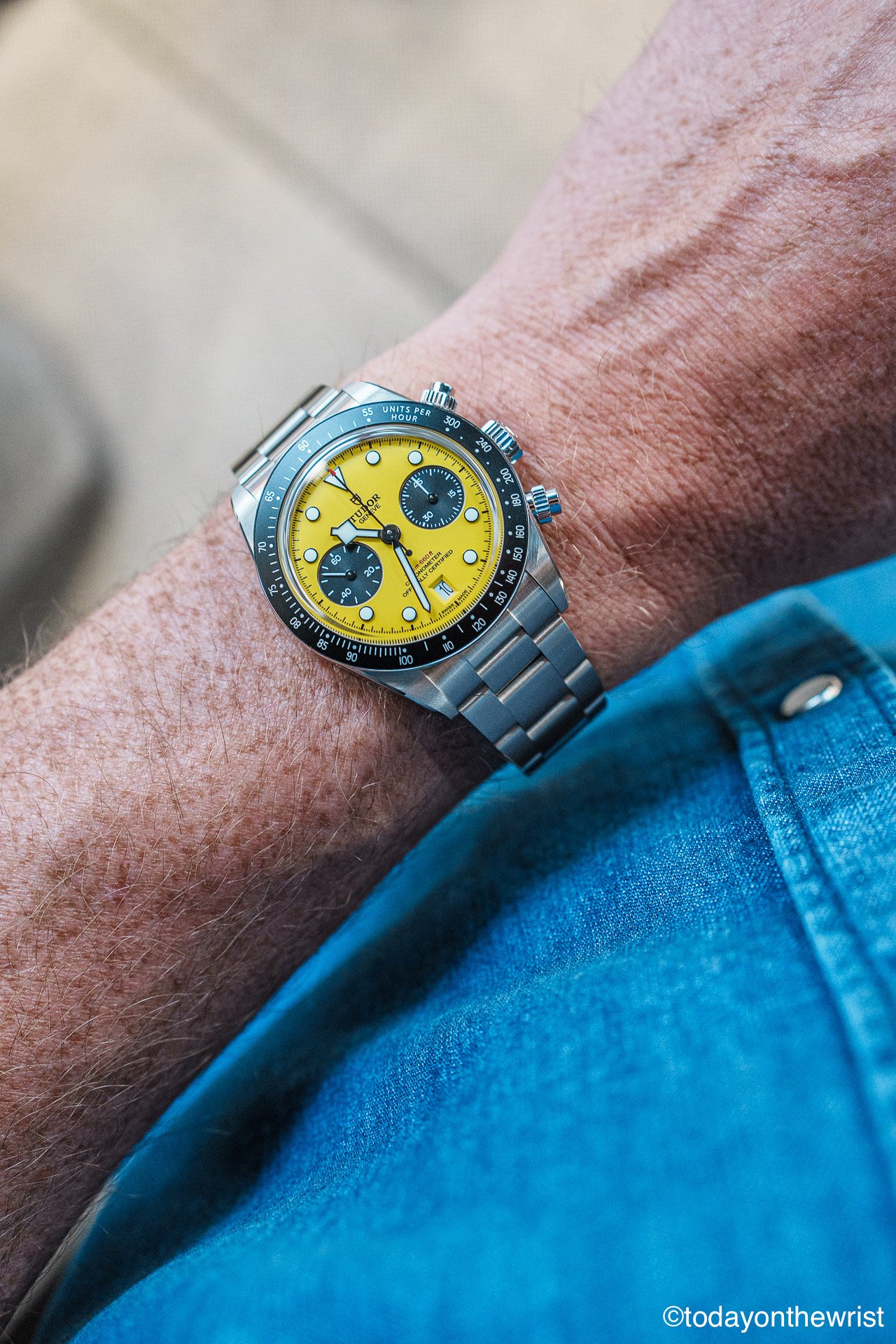 Tudor Black Bay Chrono 39 Bumblebee