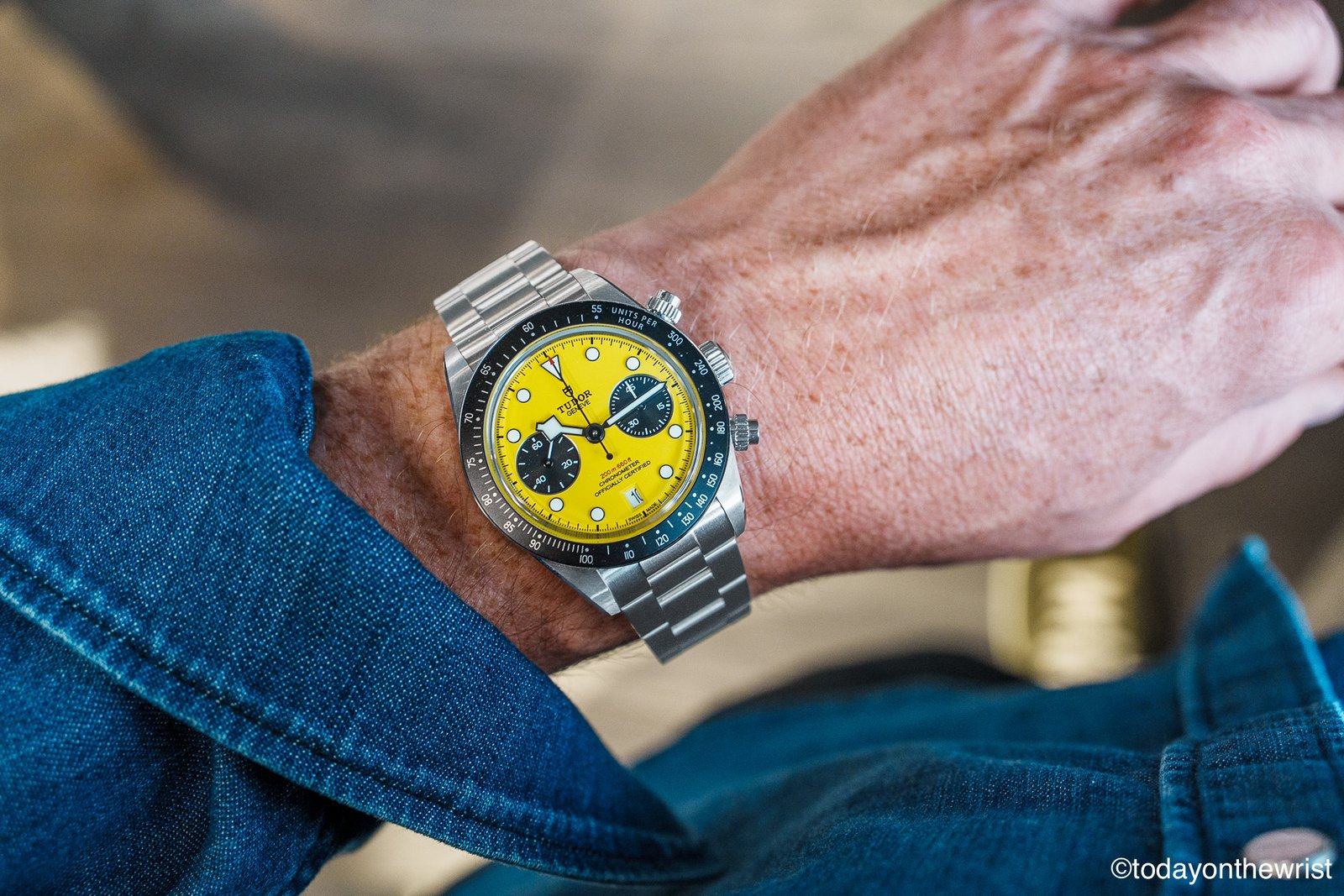 Tudor Black Bay Chrono 39 Bumblebee