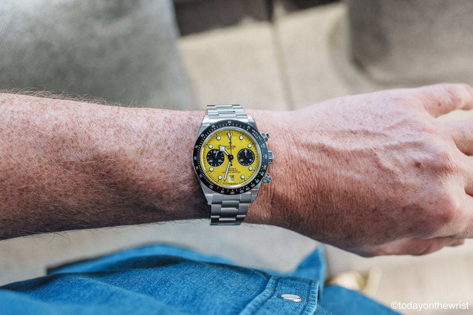 Tudor Black Bay Chrono 39 Bumblebee