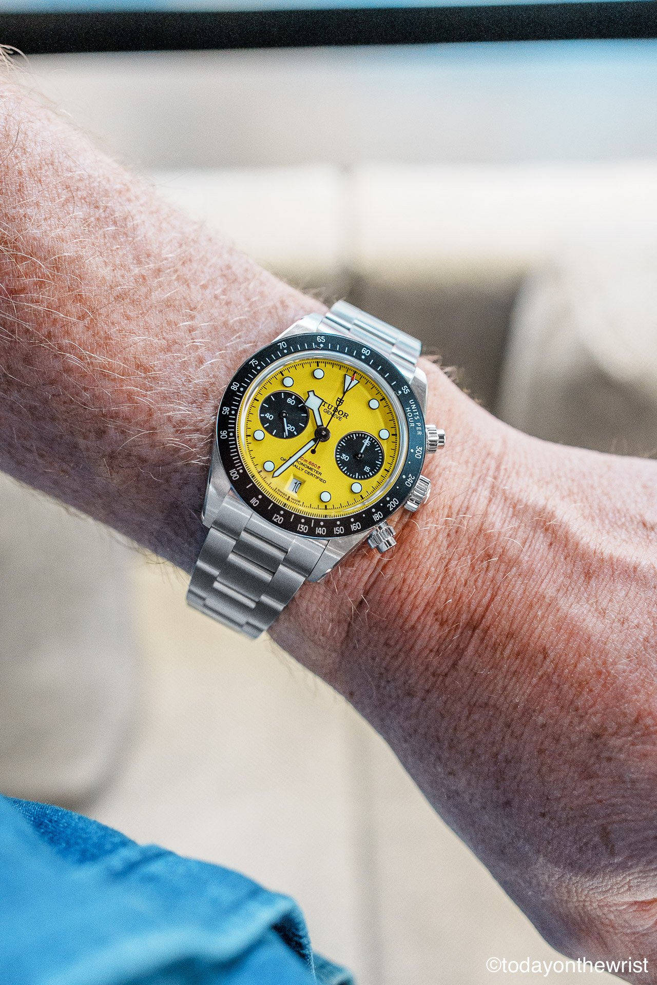 Tudor Black Bay Chrono 39 Bumblebee