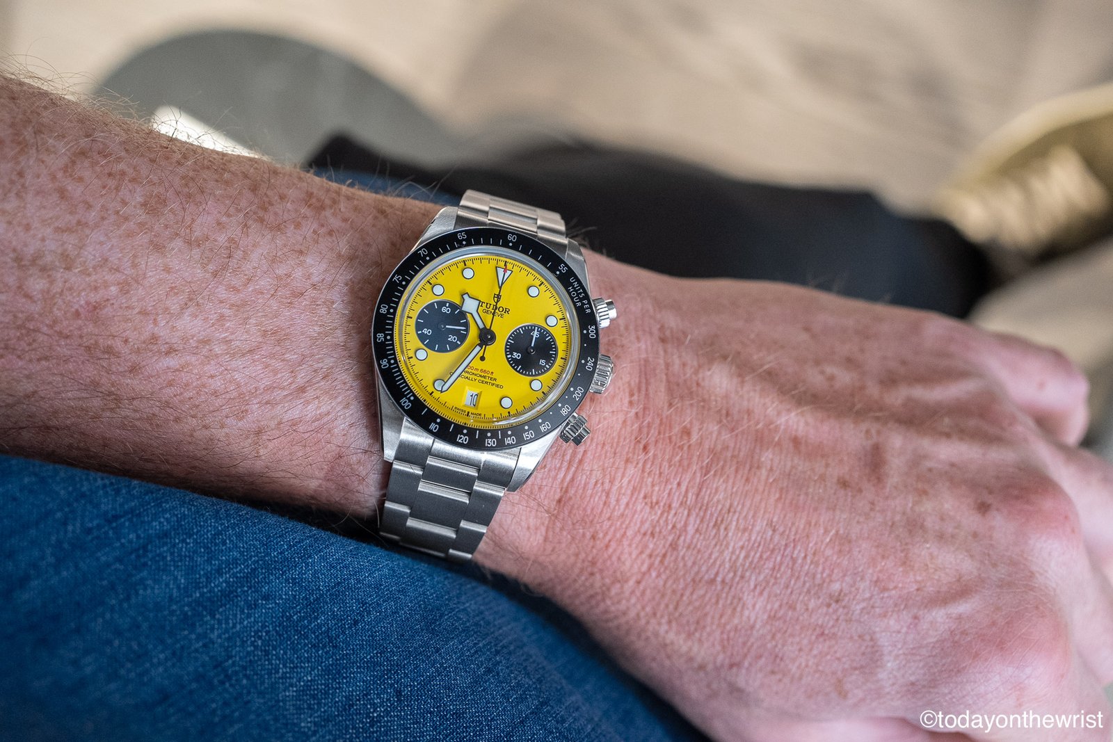 Tudor Black Bay Chrono 39 Bumblebee