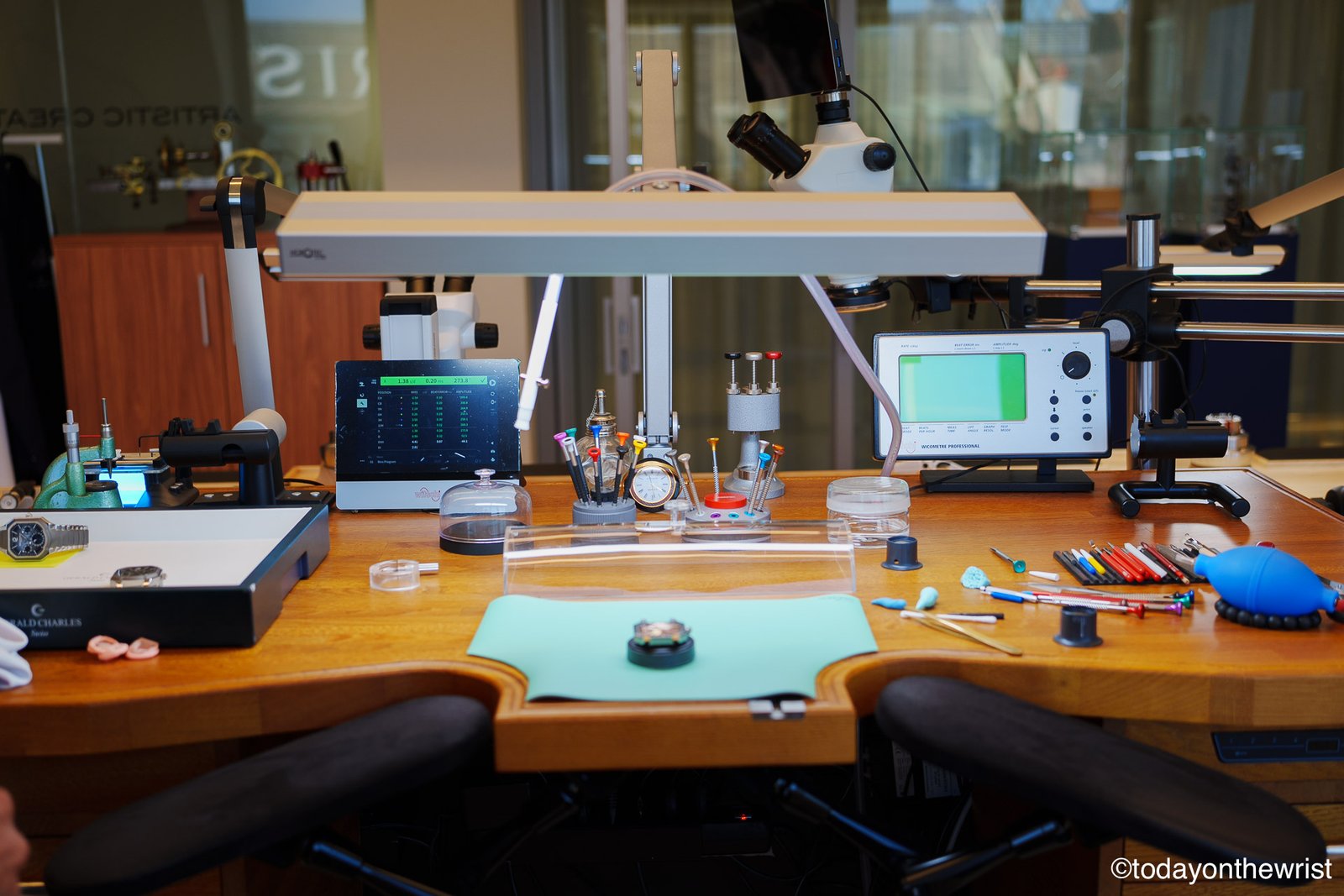 Gerald Charles Atelier Geneva - watchmaking workshop