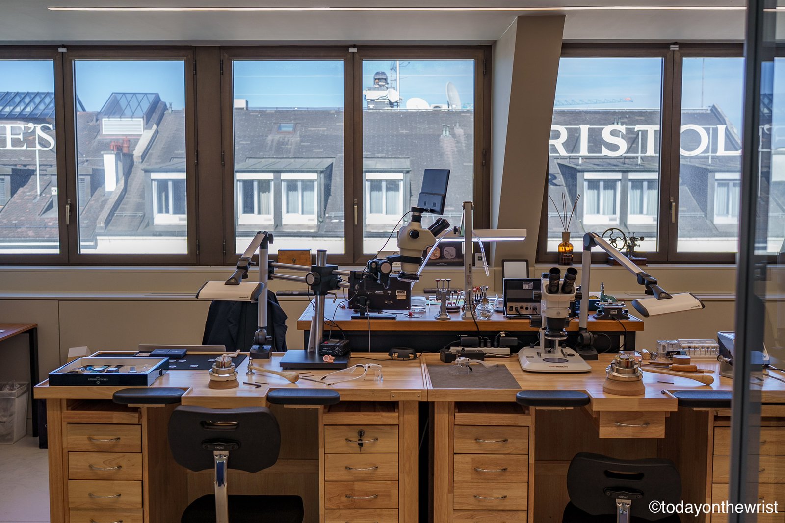 Gerald Charles Atelier Geneva - watchmaking workshop