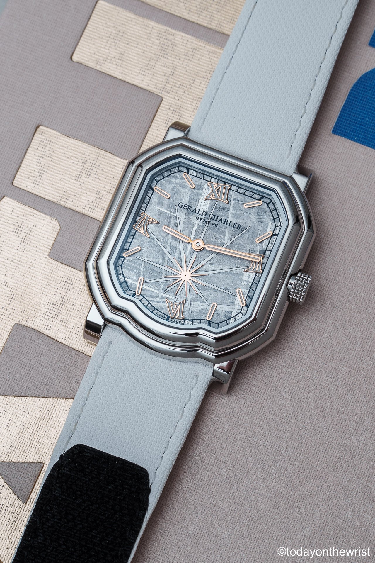 Gerald Charles Maestro 2.0 meteorite silver