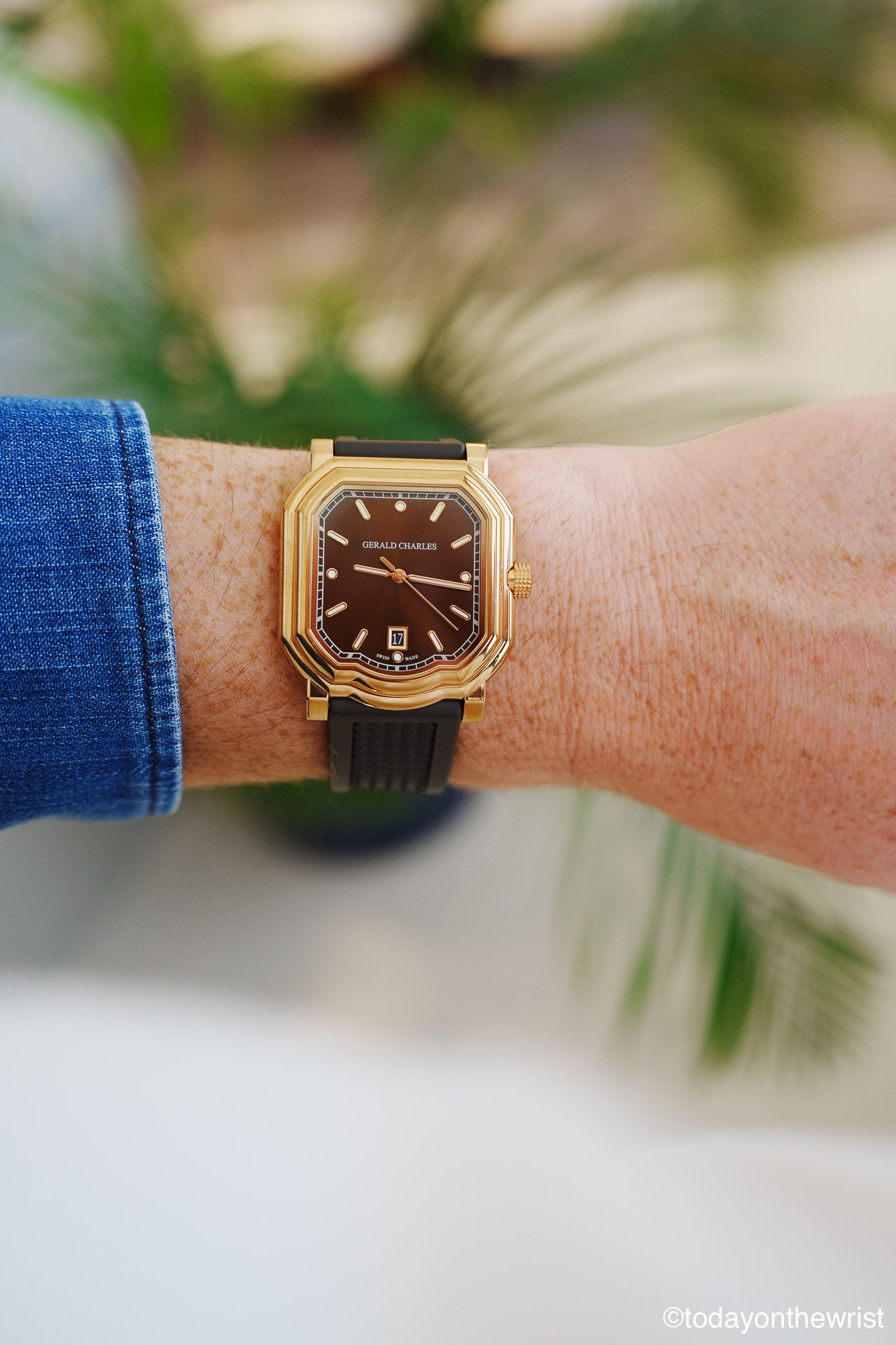 Gerald Charles Maestro 2.0 ultra-thin gold brown